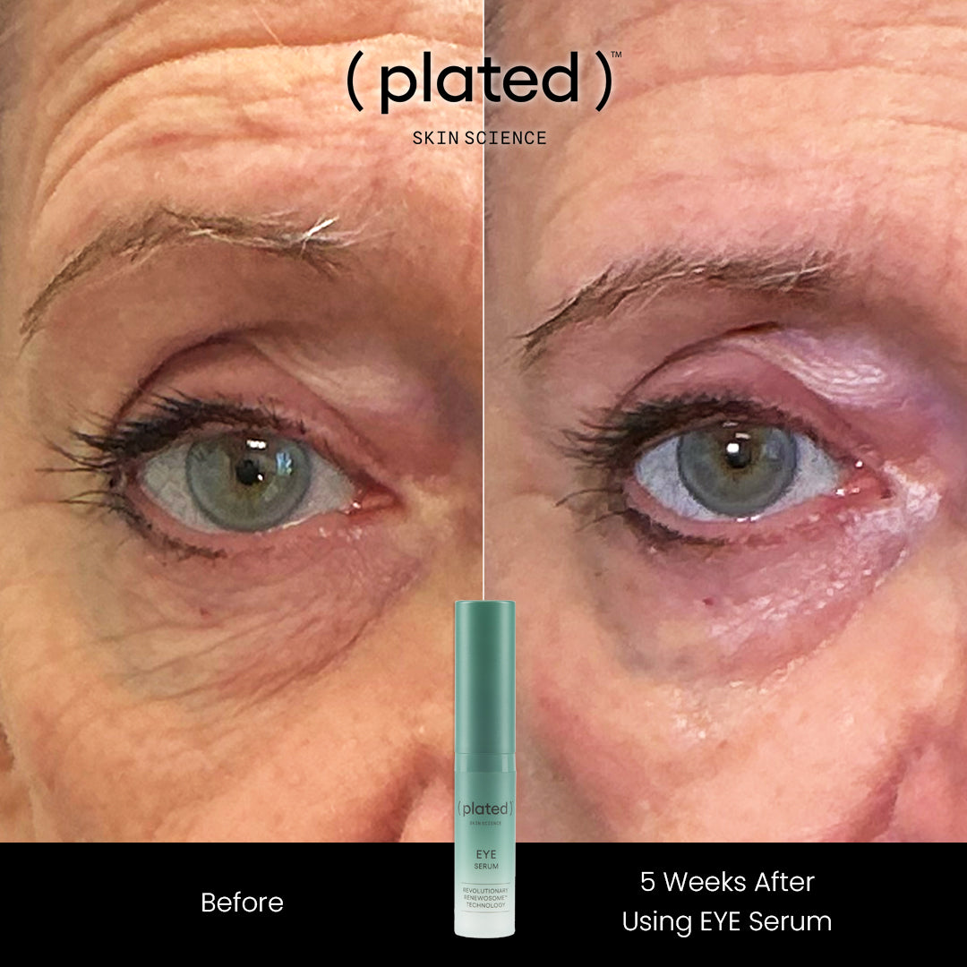 Plated Eye Serum | Advanced Peptide Eye Treatment .5oz