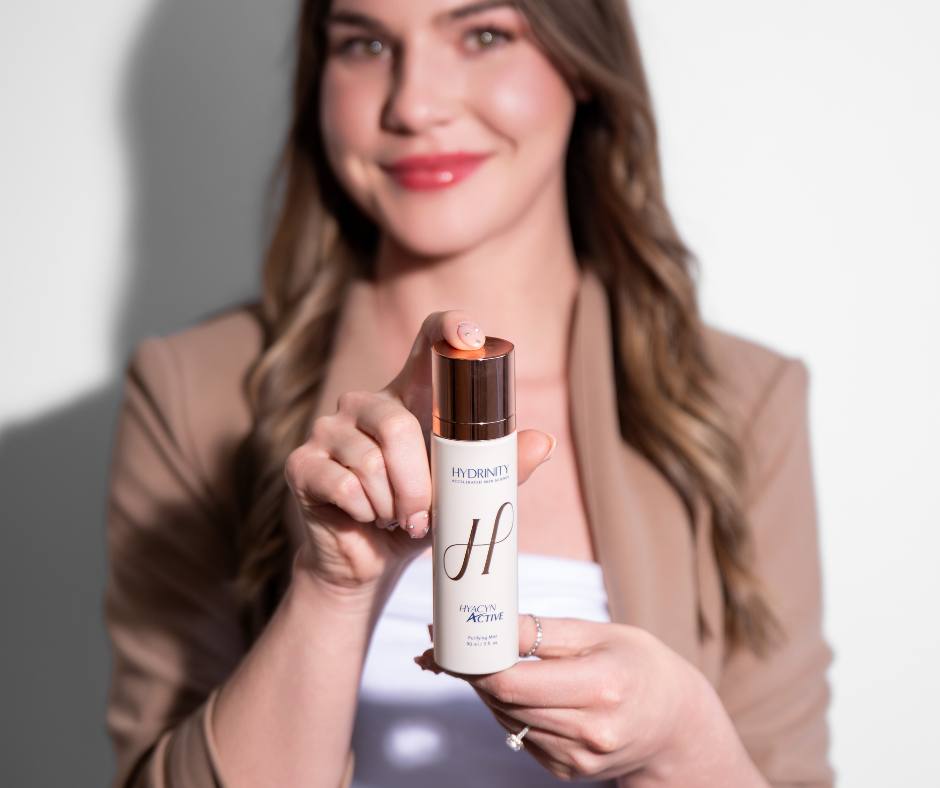 Woman holding Hyacin Active in a White Bottle; mist.jpg
A lightweight, microbiome-friendly mist powered by hypochlorous acid (HOCl) that balances skin pH, supports wound healing, and soothes inflamed or stressed skin. Ideal for post-treatment and sensitive skin.
