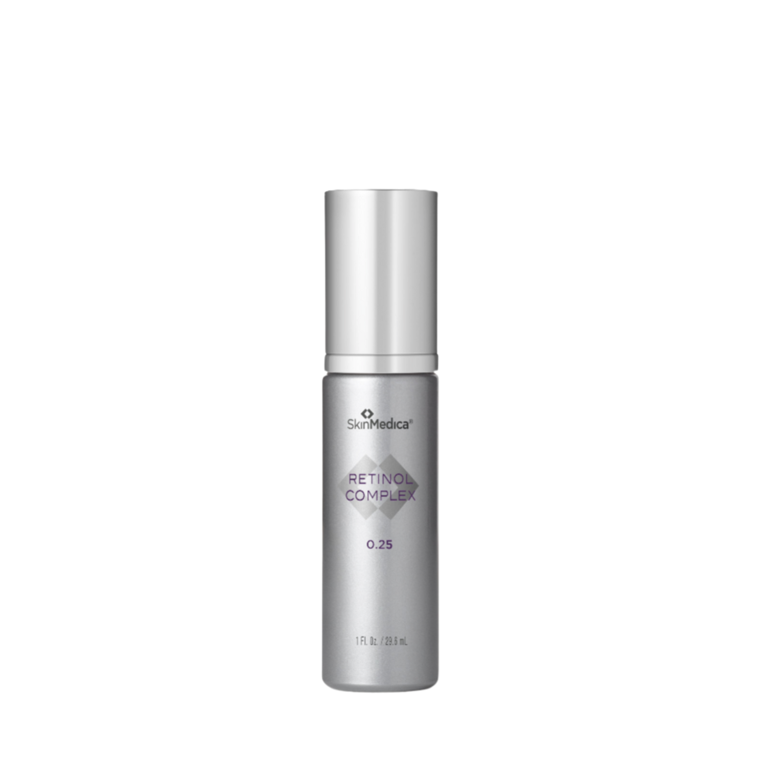SkinMedica® Retinol Complex 0.25 – 1 oz (30 ml)- Gray Pump Bottle- Gentle Retinol For Anti-aging Skincare Beginners