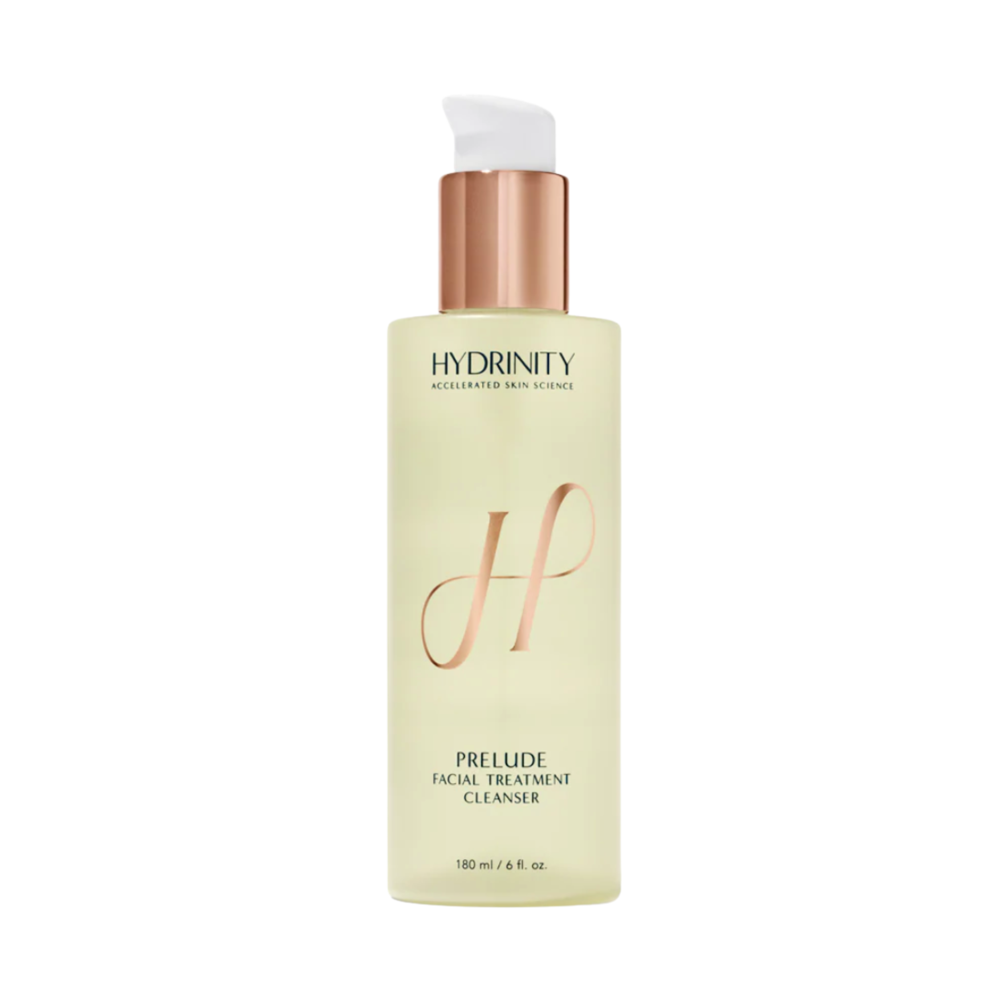 Treatment Cleanser
Hydrinity Prelude Facial Treatment Cleanser, a gel cleanser with MicroFusion technology that deeply cleanses pores and removes debris.