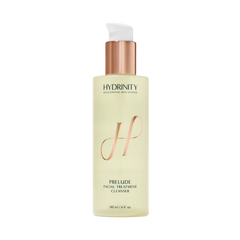 Treatment Cleanser
Hydrinity Prelude Facial Treatment Cleanser, a gel cleanser with MicroFusion technology that deeply cleanses pores and removes debris.