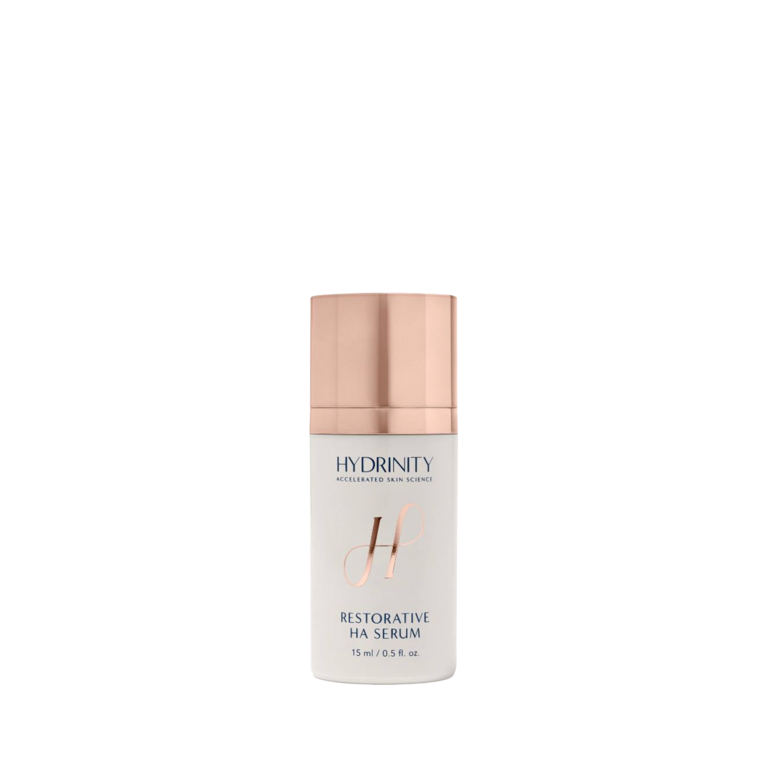 Hydrinity Restorative HA Serum bottle 