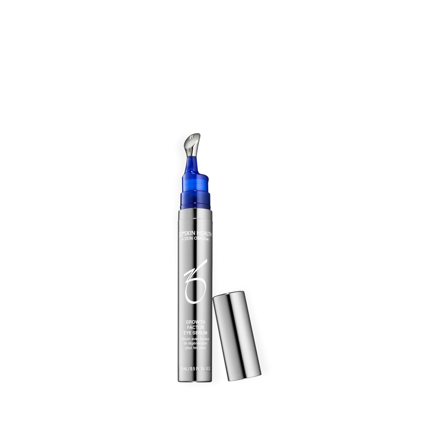 ZO Skin Health Growth Factor Eye Serum available in Amarillo TX at Awaken Medical Aesthetics – anti-aging eye treatment to reduce puffiness, smooth fine lines, and rejuvenate the delicate eye area.