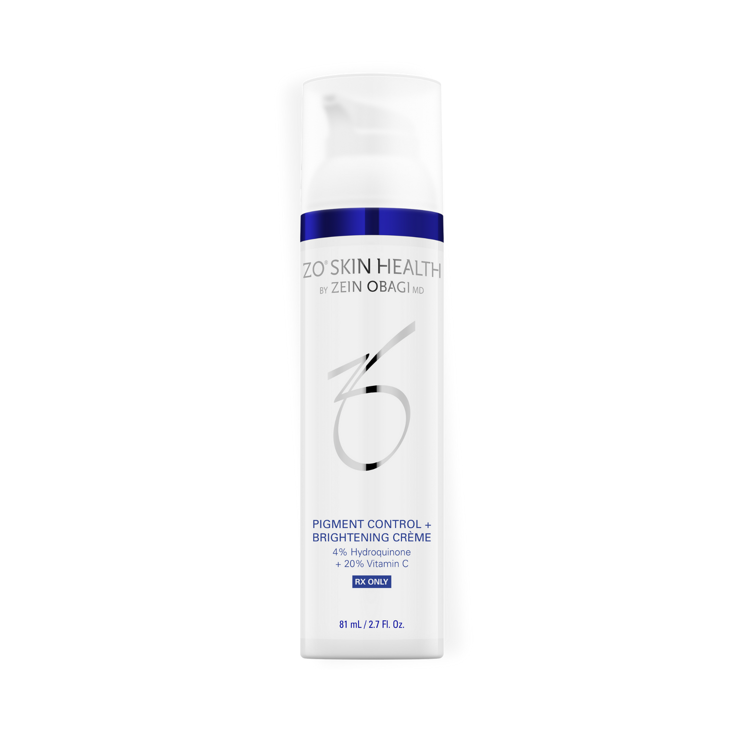 ZO Skin Health Pigment Control + Brightening (professional use) available in Amarillo TX at Awaken Medical Aesthetics – dermatologist-strength pigment corrector.