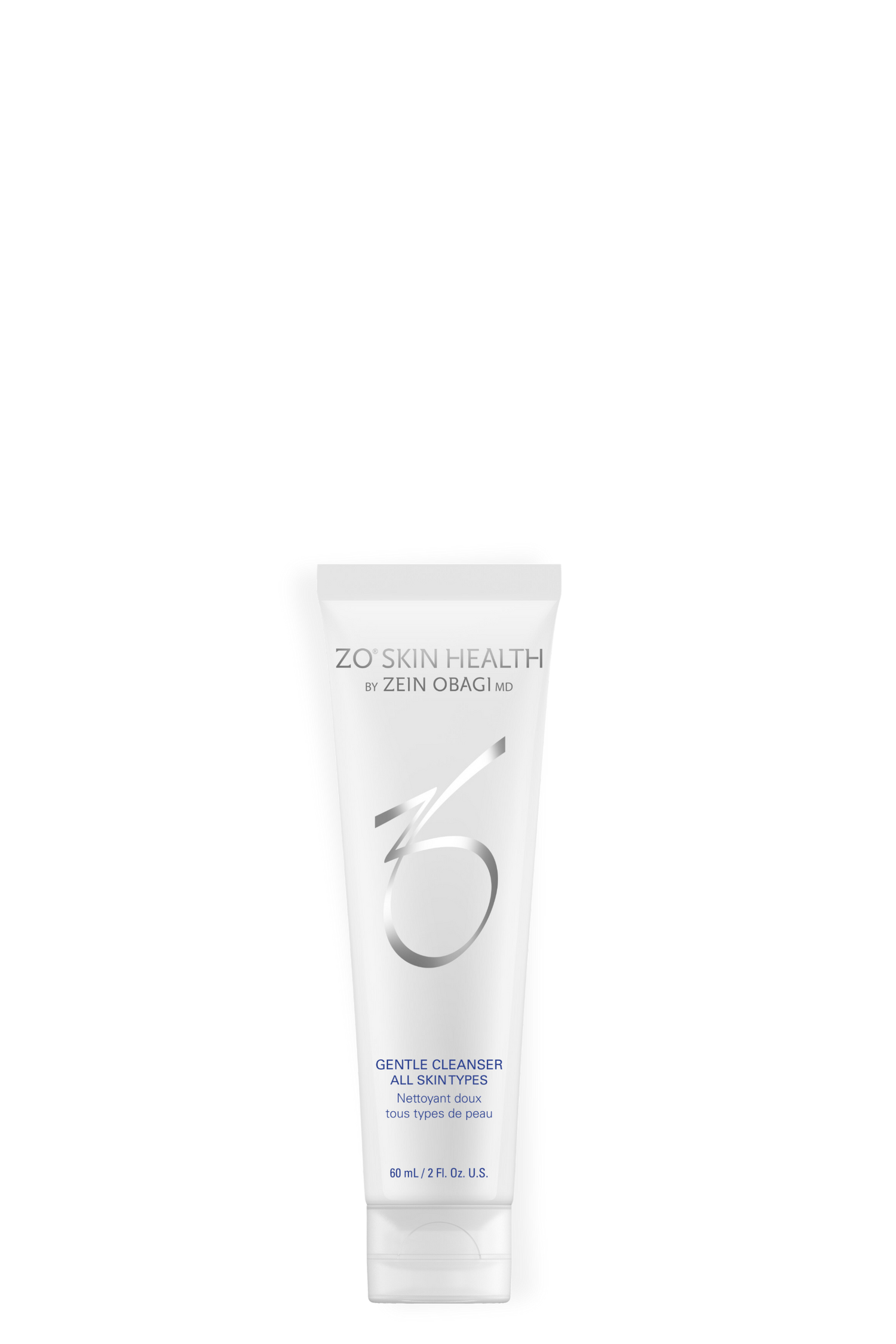ZO Skin Health Gentle Cleanser Travel Size — gel-to-foam cleanser for all skin types, available at Awaken Medical Aesthetics